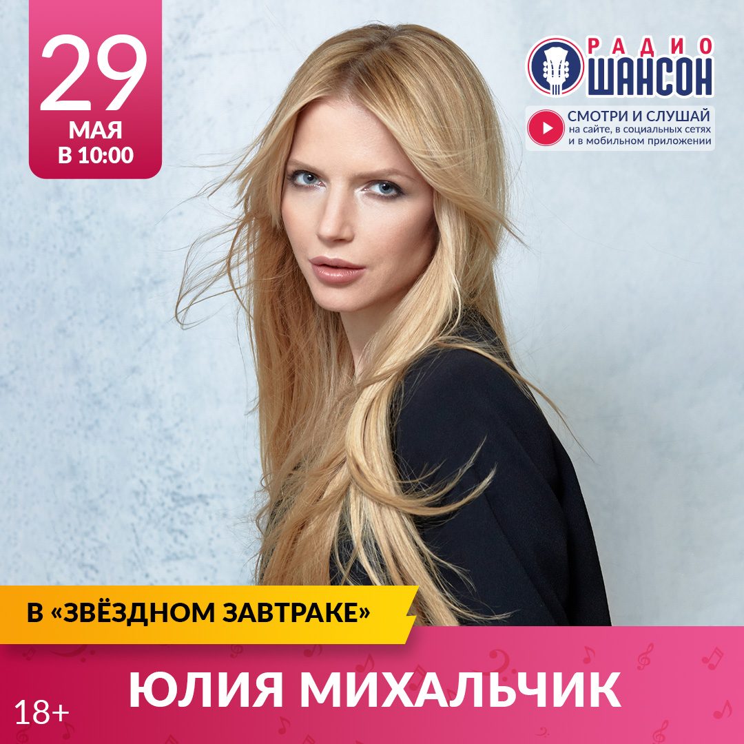 «Звездный завтрак» 29 мая: Юлия Михальчик